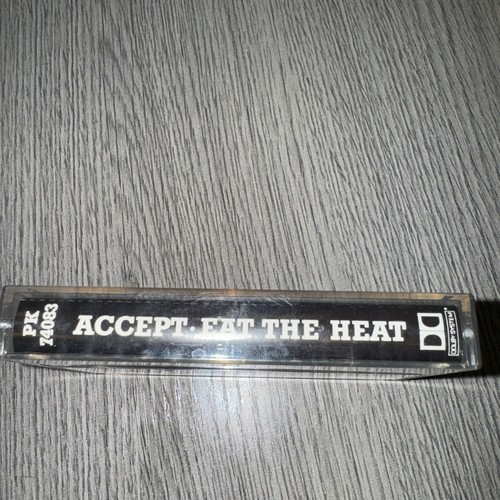 Eat the Heat by Accept (Cassette, 1989, BMG Import) Never Played! Out Of Print! - Picture 3 of 6
