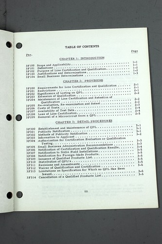 APOLLO PROGRAM Qualified Products Lists Requirment with NASA Engineer Provenance - Picture 3 of 4