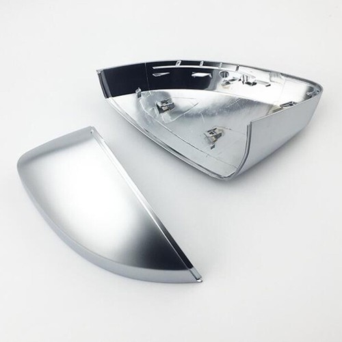 Audi A3 S3 2013-2017 Car Style Chrome Silver Rearview Mirror Covers - Picture 5 of 6