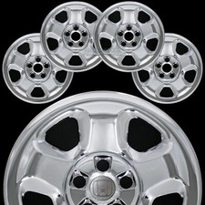 4 For Honda Ridgeline Pilot 2006-2015 17 Chrome Wheel Covers Rim Skins Hub Caps