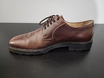 Ferragamo pebble calf derbys Men main image 4