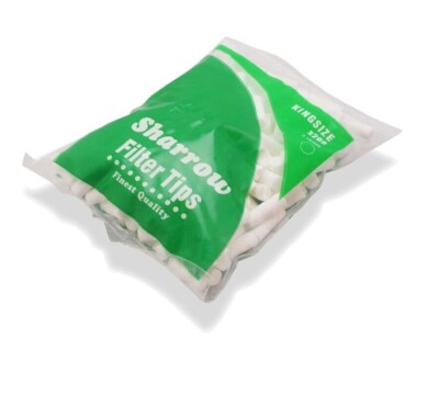SHARROW Filter Tips KINGSIZE 200 Tips im Beutel feinste Qualität 7,13 mm x 20 mm