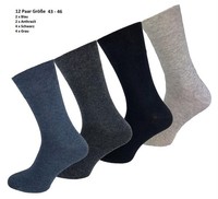 Garcia Pescara 12 Paar Basic Socken Mehrfarbig GrößE 43-46 StrüMpfe Herrensocken