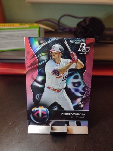 Matt Wallner 2023 Bowman Platinum Rookie Card #96 Minnesota Twins RC