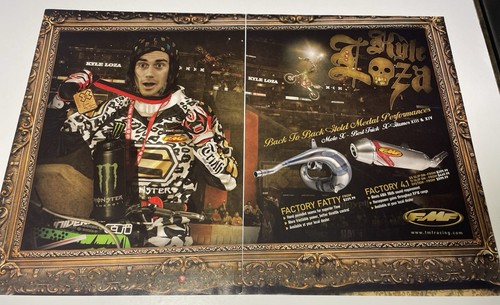 FMF Off Road Auspuff Printanzeige mit Kyle Loza Anzeige #5717
