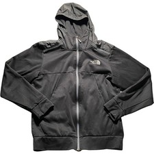 THE NORTH FACE Hoodie Men's No Size Black Full Zip Athletic Style
