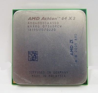 AMD Athlon 64 X2 4000+ Processor @ 2.1 GHz 1MB Cache 2GT/s Socket AM2