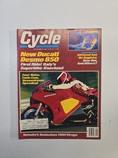 1987 September Cycle Motorcycle Magazine - Yamaha 1100 Viraga - Ducati Desmo 850