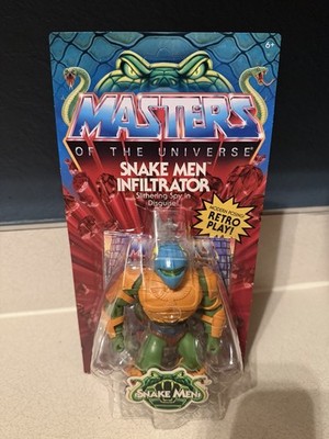 Masters of the Universe Origins Snake Men Infiltrator Guard Figure MOTU MOC