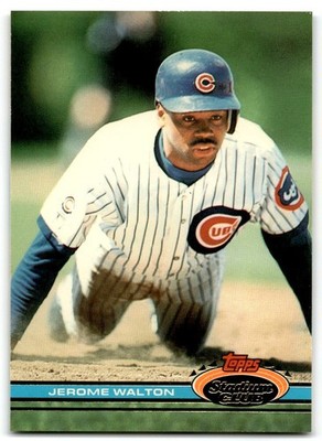 1991 Stadium Club Jerome Walton Chicago Cubs #162