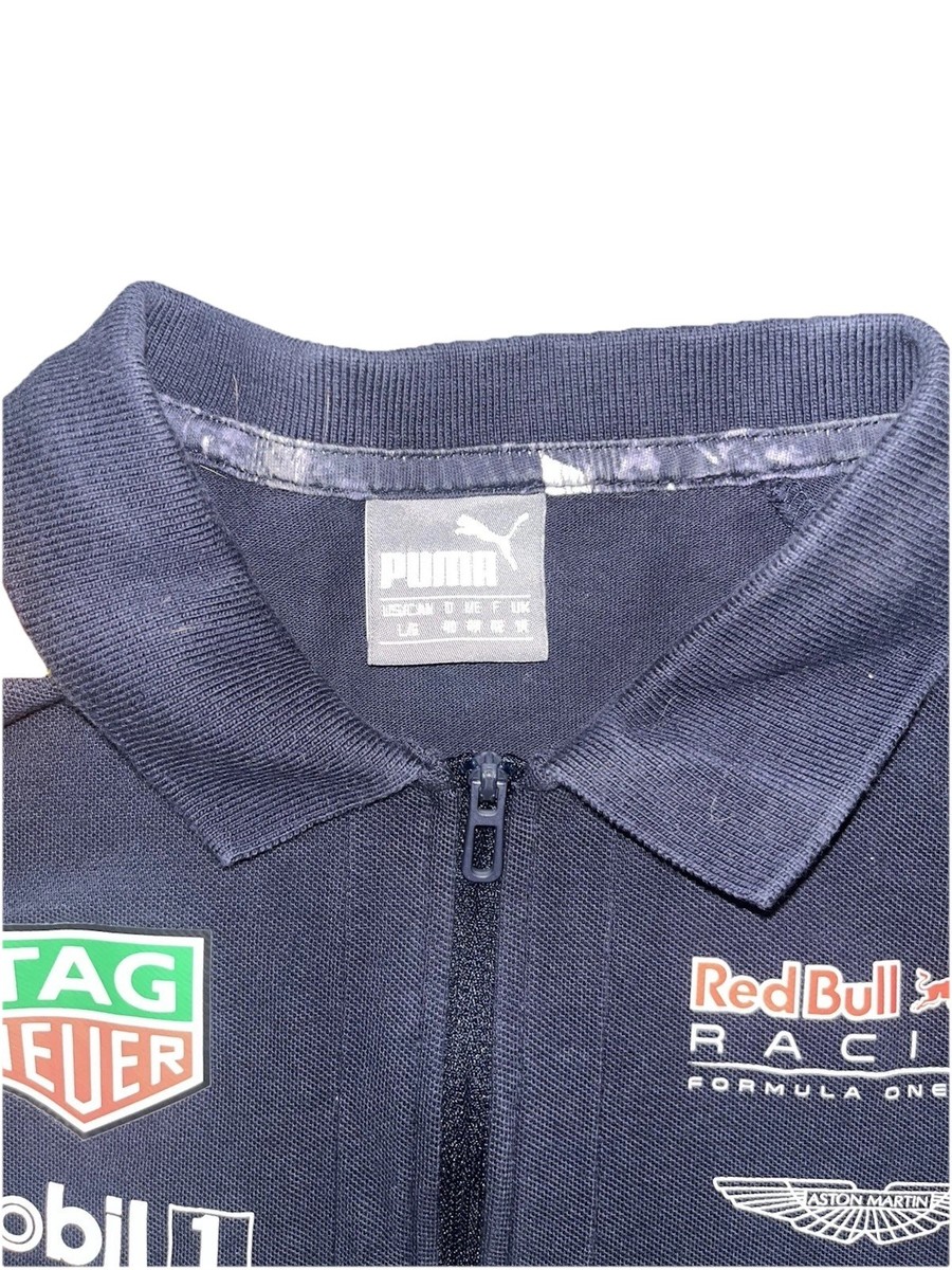 Puma Red Bull Racing Team F1 Mobile 1 half-zip polo Shirt Youth