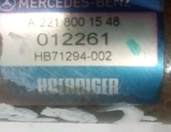 07-13 Mercedes W221 S63 AMG S550 Trunk Lid Locking Hydraulic Pull Down Pump OEM - Изображение 2 из 4