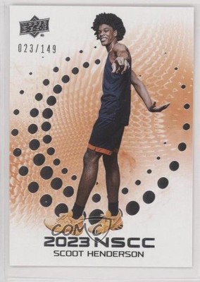 2023 Upper Deck NSCC Promo Achievement 23/149 Scoot Henderson #A-4 Rookie RC 1zm
