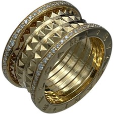 BVLGARI B.ZERO1 Lock 4 Band Ring Diamond 750 US 7-1/2 P0050506