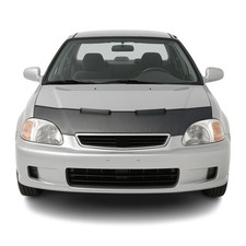 Car Bonnet Mask Hood Bra For Honda Civic 1996-2000 Carbon Black 1 Pc Car Bonnet Mask Hood Bra For Honda Civic 1996-2000 Carbon Black 1 Pc