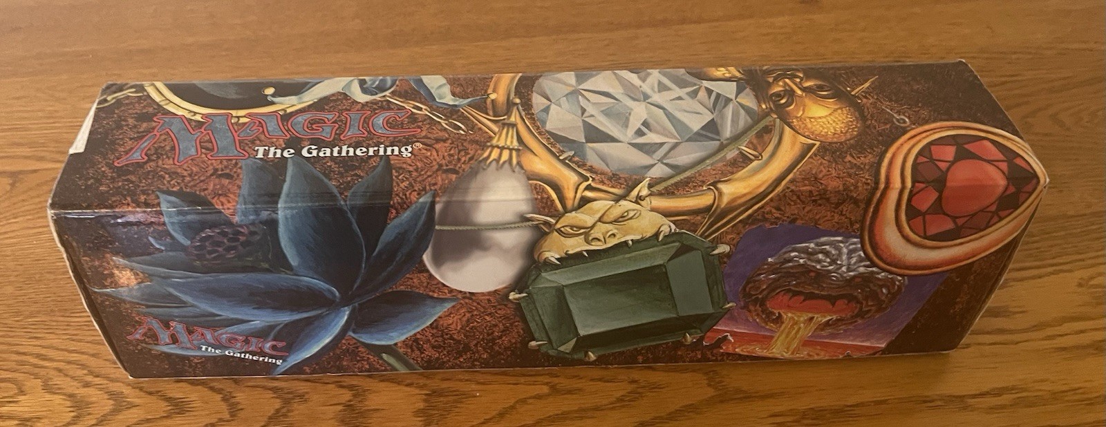 Vintage France Exclusive MTG Magic the Gathering Black Lotus Mox Storage Box ‘98 view 4