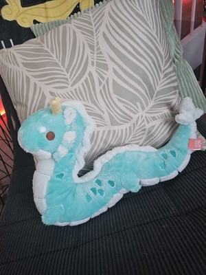 Fluffnest Puffpals Plushie Blue Dragon Small 35cm/14Inches