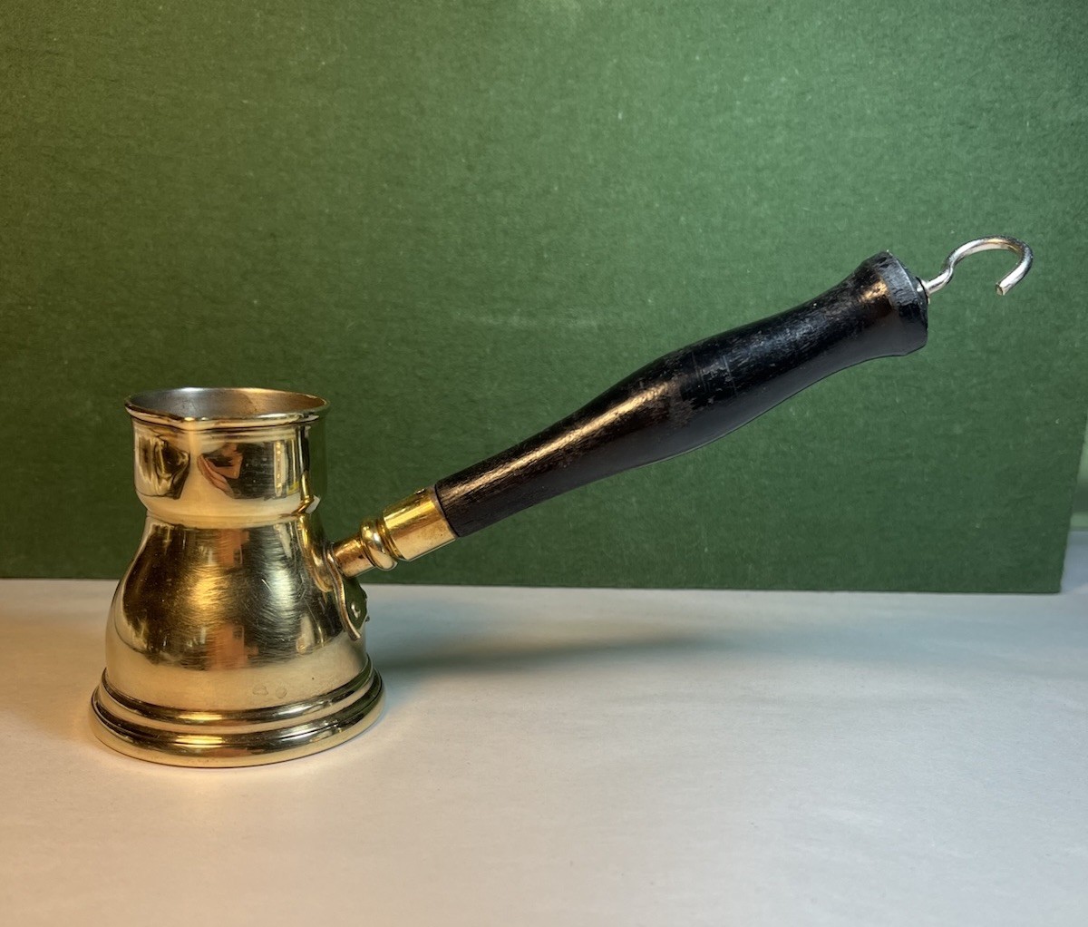 Old Hand Made 1/2 Cup Wood Handle Small Size
