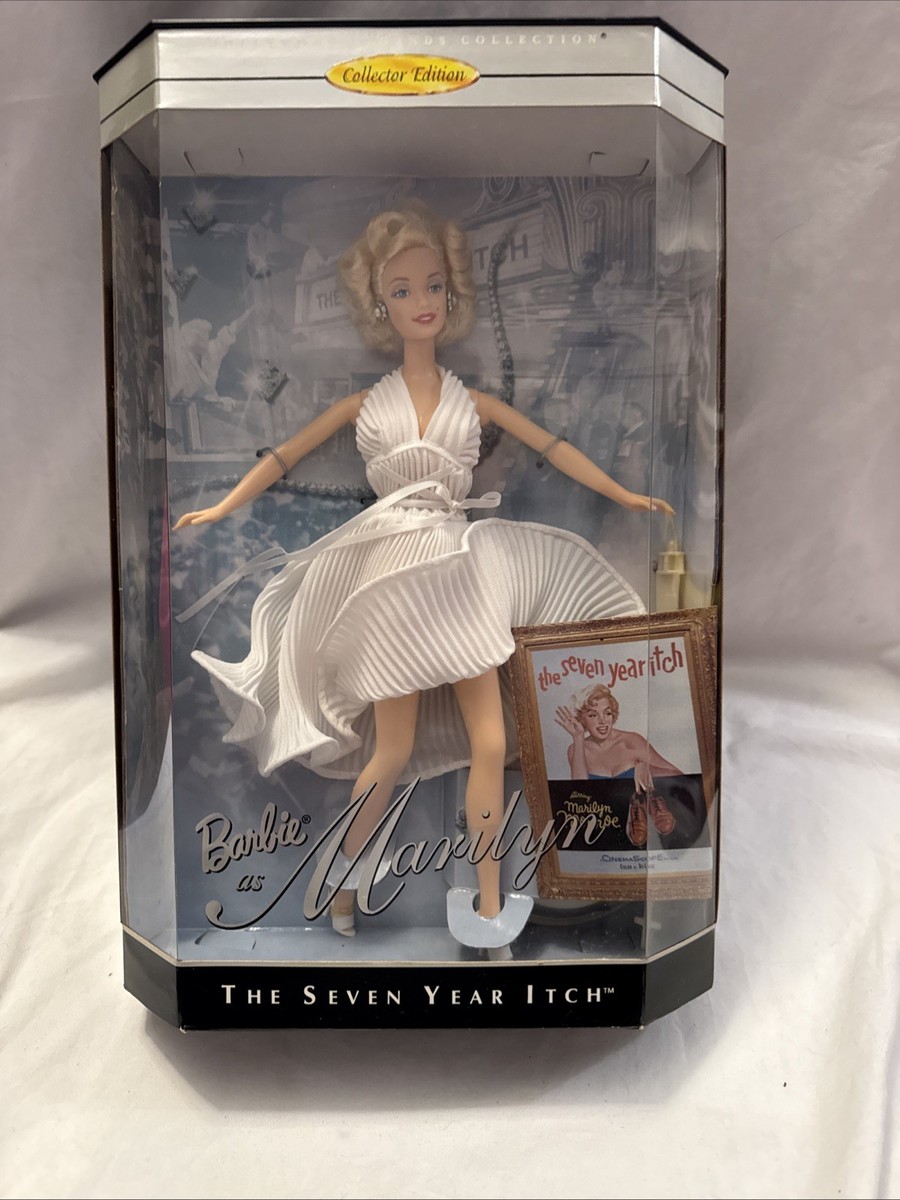 VTG Barbie Doll as Marilyn Monroe in The Seven Year Itch 1997