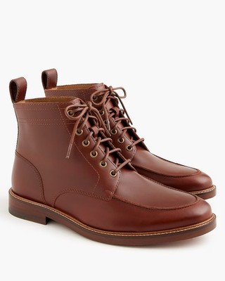 J. Crew Factory Leather lace-up boots in Copper Tan Size 8.5  display picture 2