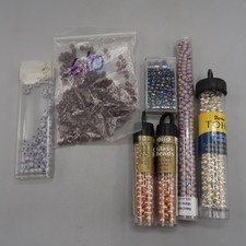 Lot of 6/0 small Glass Seed Beads Color Jewlery making Crafts