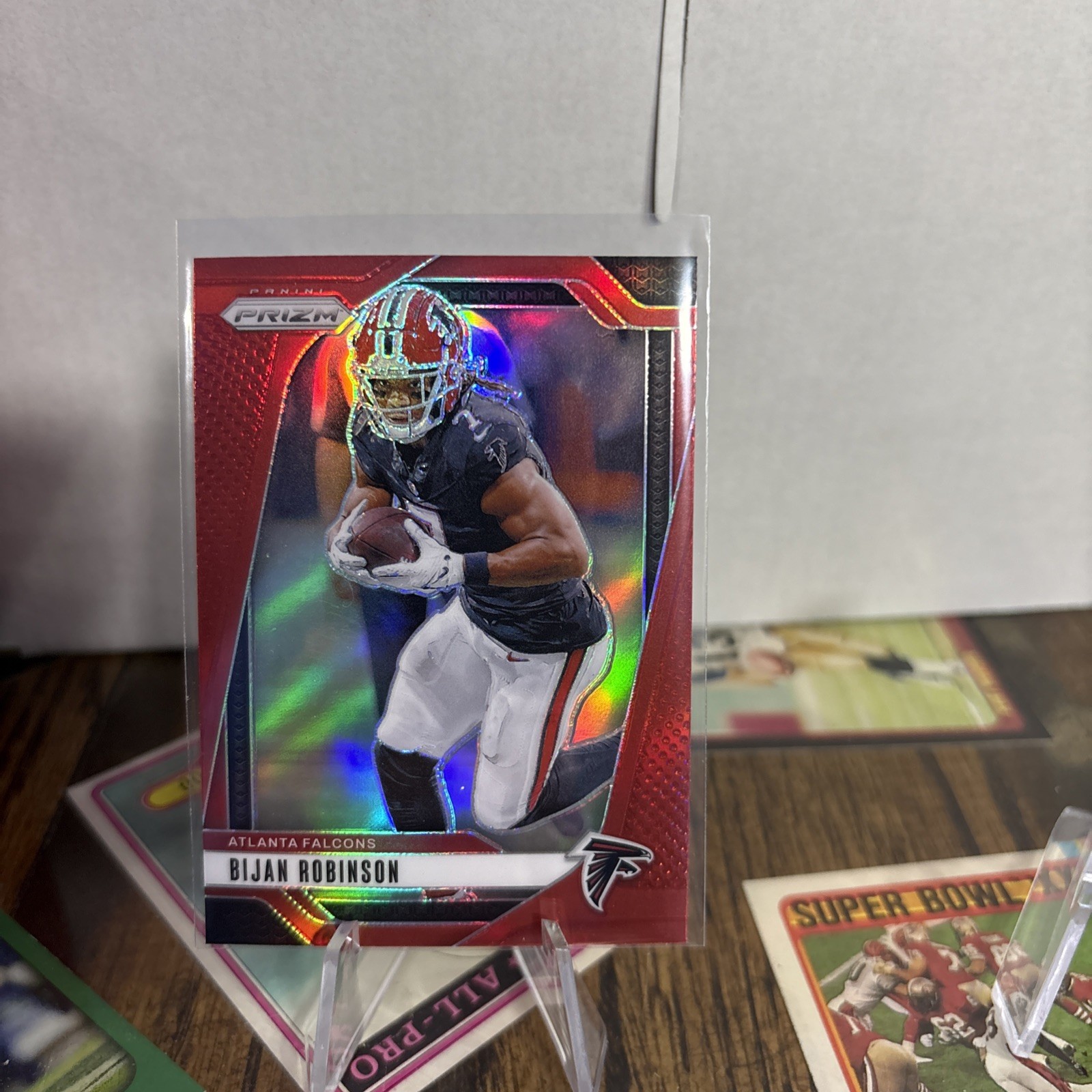 2024 Panini Red Prizm Bijan Robinson No. 11 SP Color Match 🔥