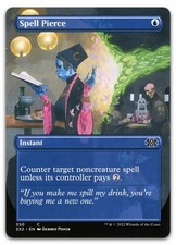Spell Pierce (Borderless) #350 (NM) Double Masters 2022 2X2 Magic MTG