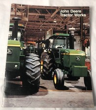Vintage John Deere Tractor Works Visitor Souvenir Brochure