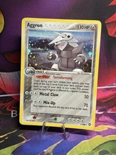 Carta Pokemon Aggron 1/108 EX Power Keepers Holo rara 2007