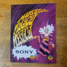 Sony Trinitron kv-1710 Kv-1510 Kv-1201  Tv-750 8fc-100w Brochure