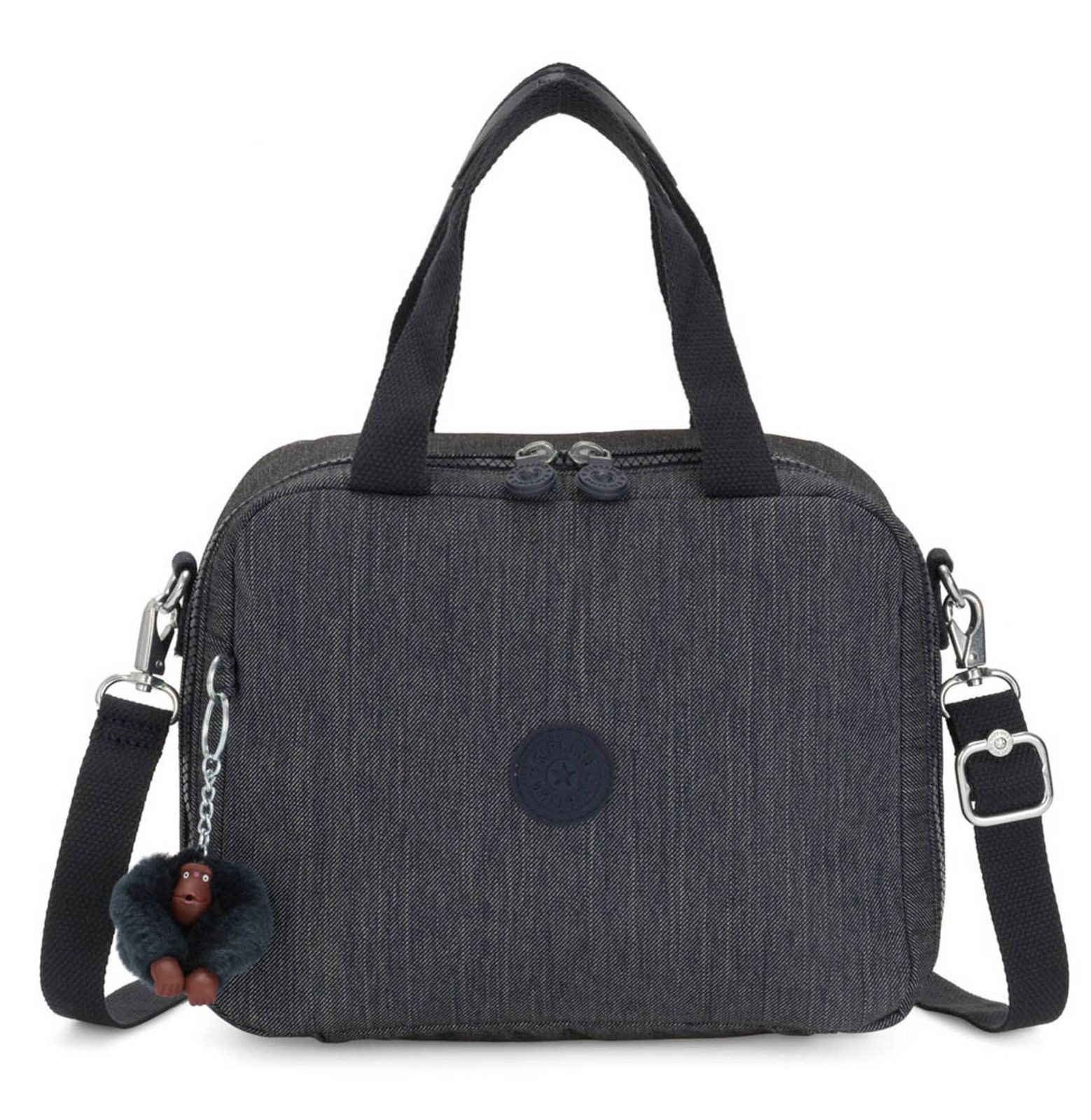 Kipling Women's Blue Insulated Medium Lunch Bag With Trolley Sleeve 100% Polyester - Image 2