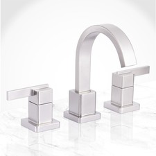 Miseno MNO441L 1.2 GPM Widespread Bathroom Faucet - Nickel