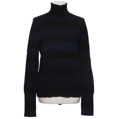 Rag & Bone / Jean, Rollkragenpullover, Größe: M, Blau/Schwarz #JRc