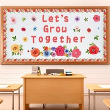 Wildflowers Bulletin Board Set Back to School Bulletin Board Classroom Decora...