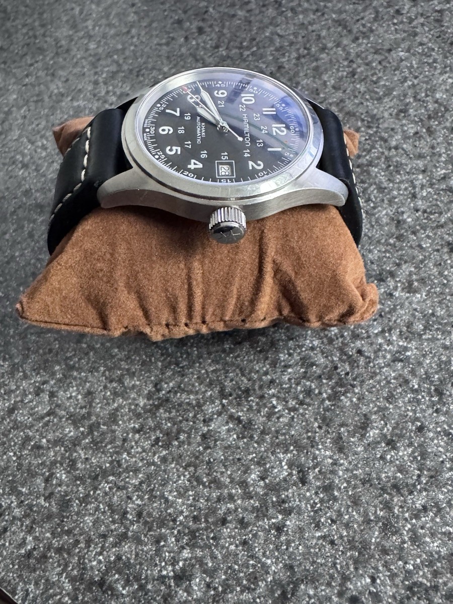 ピ*タ様 HAMILTON Khaki Automatic H705450 Hamilton Khaki Field Men's Black Watch - H705450 | eBay