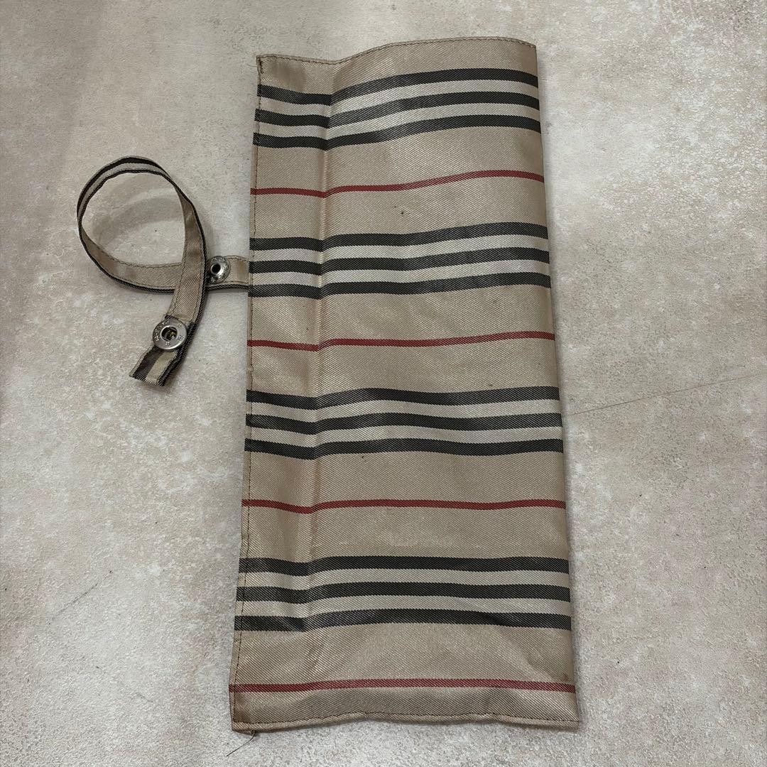 Burberry Foldable Umbrella Check Pattern Classic … - image 8