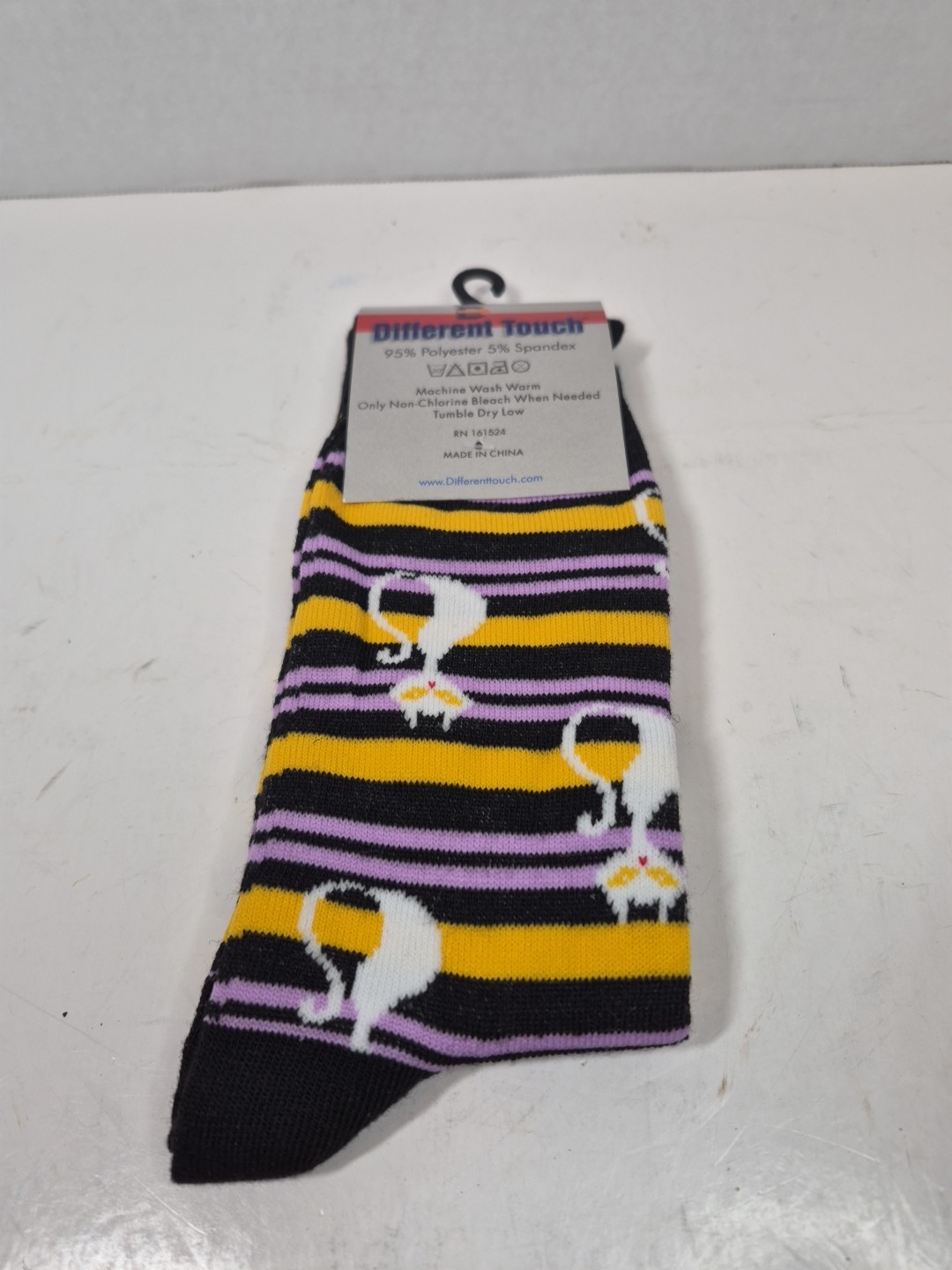 Men's Different Touch Classic Cat Novelty Socks Size 10-13 A585
