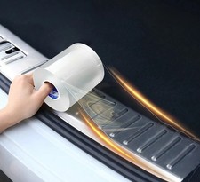 Car Door Sill Protector Film Anti Scratch Edge Guard Clear Nano Protection Tape Car Door Sill Protector Film Anti Scratch Edge Guard Clear Nano Protection Tape