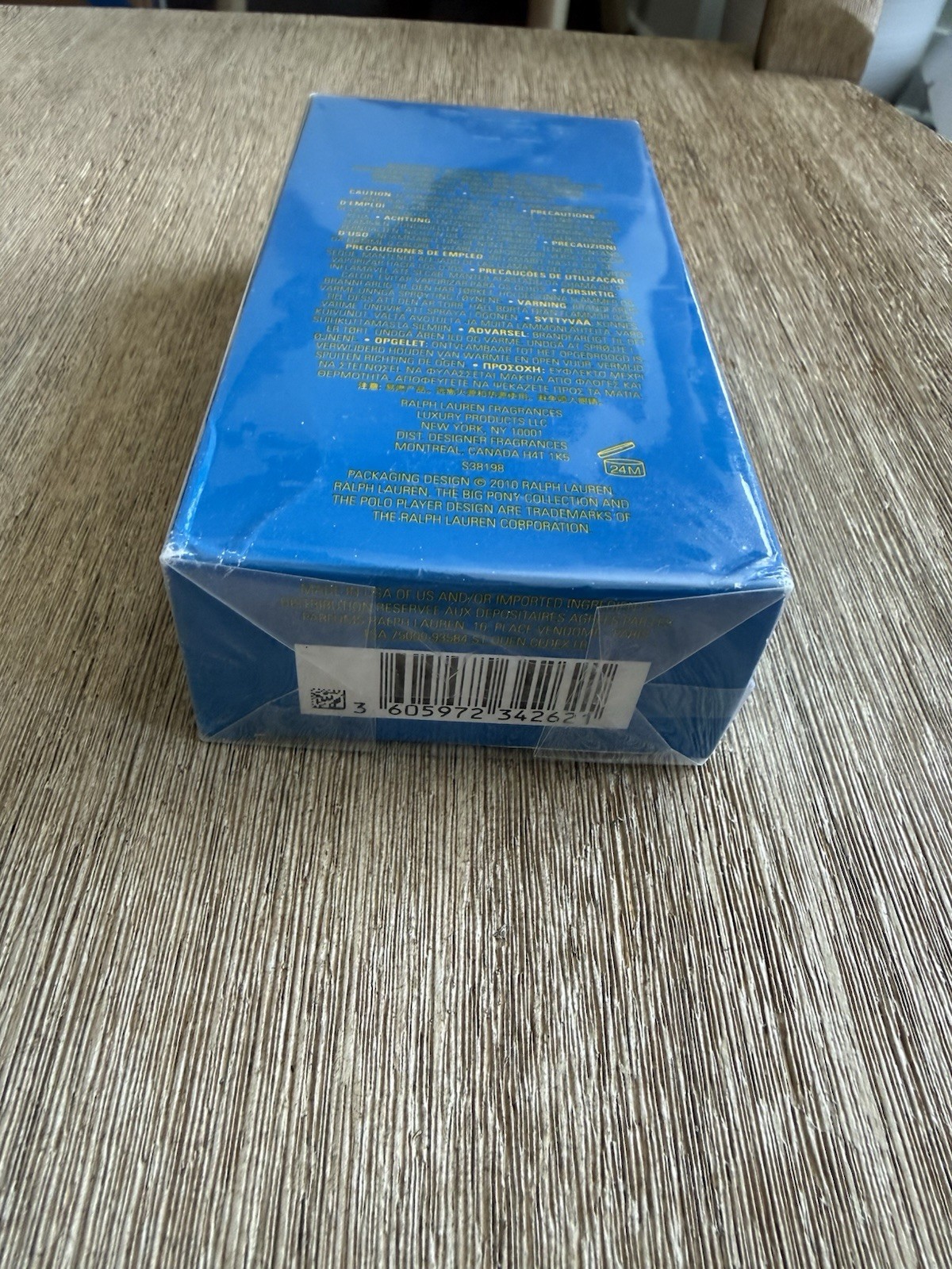 Polo Big Pony #1 (Blue) by Ralph Lauren men EDT 3.4 oz 100mL New In Box!! thumbnail 3