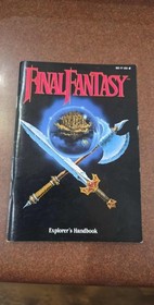 Nintendo NES Final Fantasy I and II Explorer's Handbook/Game Manual+ Maps