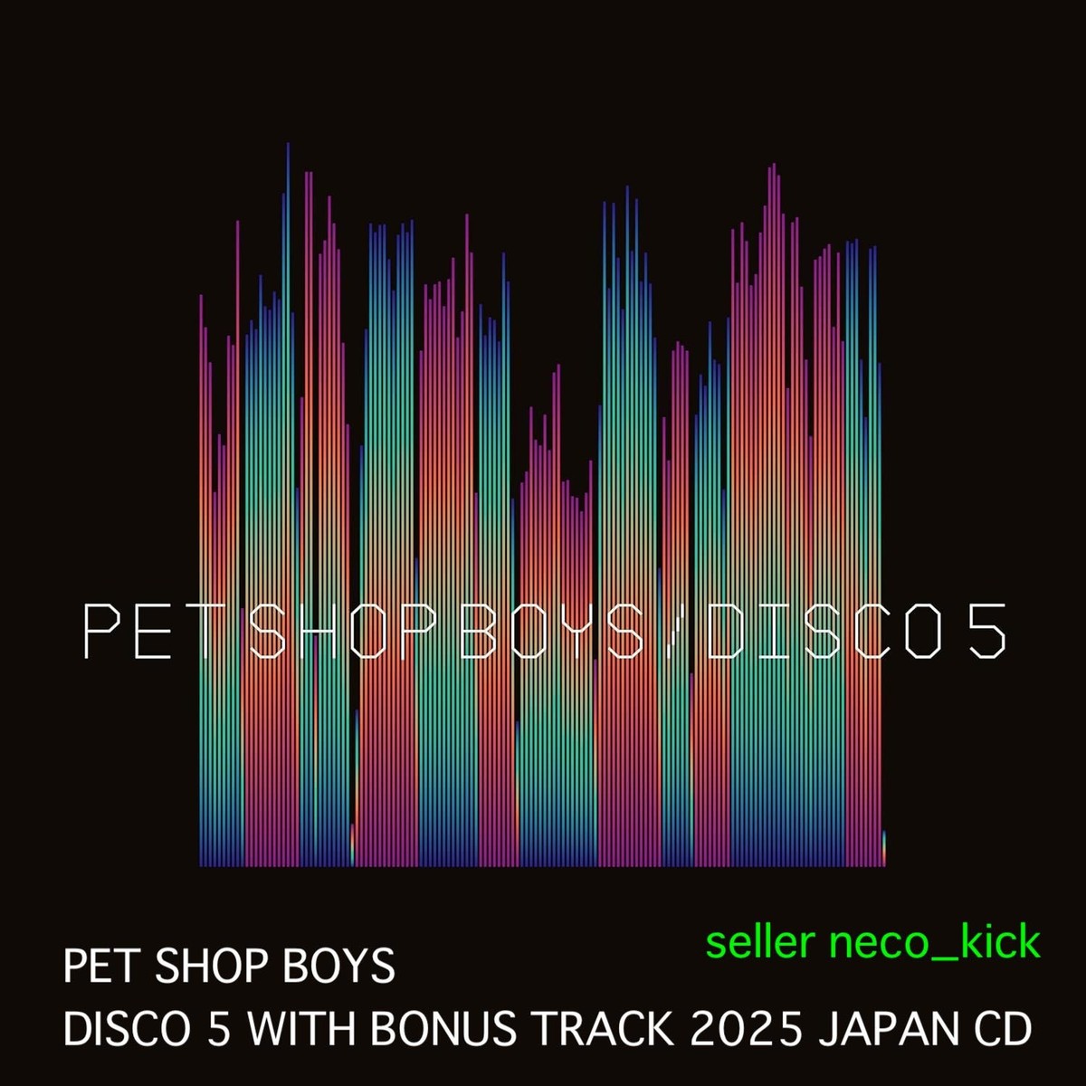 11B PET SHOP BOYS DISCO 5 WITH BONUS TRACK 2025 JAPAN CD | eBay