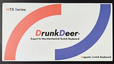 DrunkDeer A75 Wired Actuation Distance Adjustable HE Magnetic Switch Keyboard