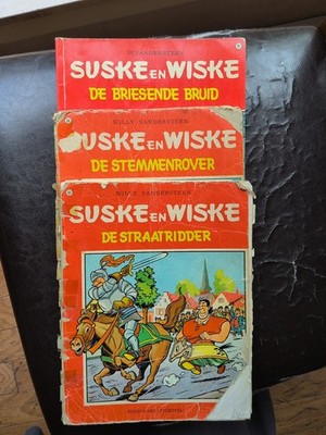 Suske&Wiske #83,84,92 De Straat Ridder, De StemmenRover, De Briesende Bruid