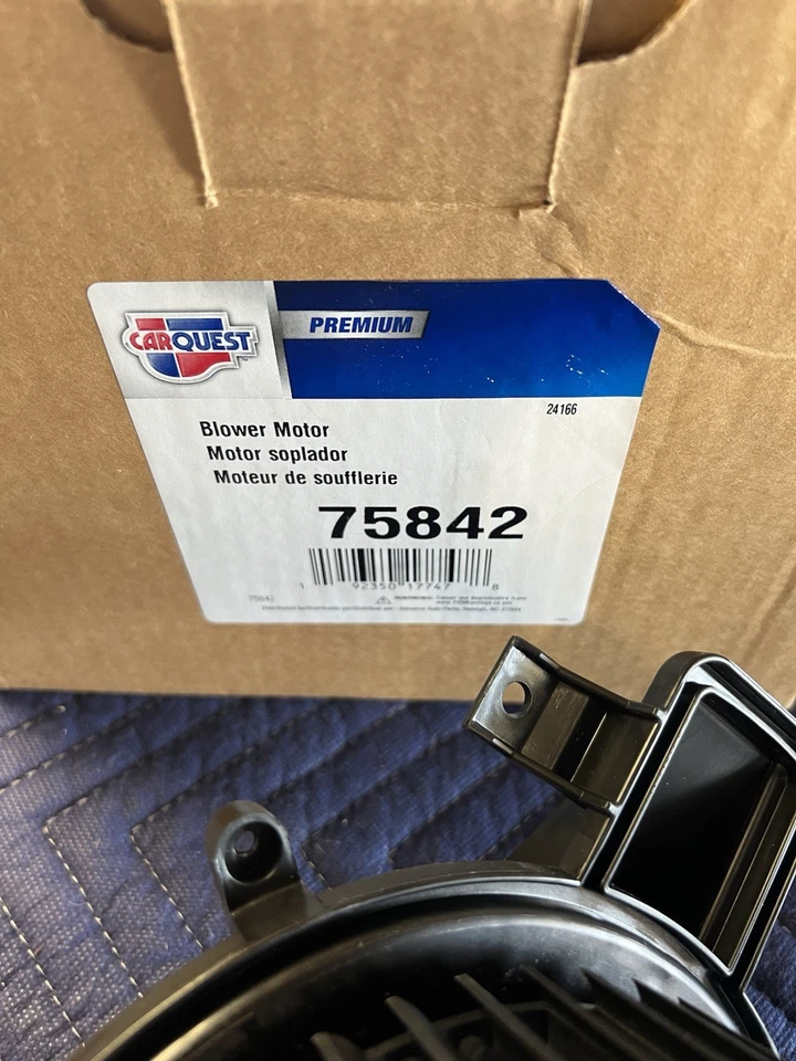 Motor soplador para Grand Caravan Charger Challenger 300 75842 CarQuest / 4 estaciones Foto 4 de 4