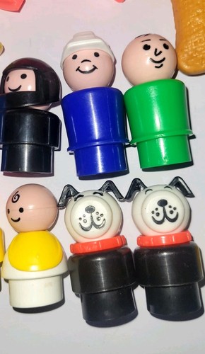 (50+) Vintage Fisher Price Little People Vehicles, Furniture, Supplies Lot - Picture 5 of 12