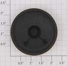 Lionel 6908142T36 8 Ohm 0.2 Watt Round Speaker with Small Magnet - 2-1/4"