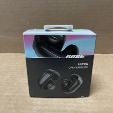 Bose Ultra Open-Ear True Wireless Bluetooth Open Earbuds (Black)