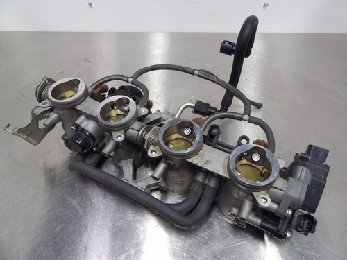15-16 Suzuki GSXs750 throttle body assembly fuel injector tps actuator w hose