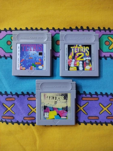 Tetris + Plus + Tetris 2 Nintendo Game Boy Authentic Lot of 3 