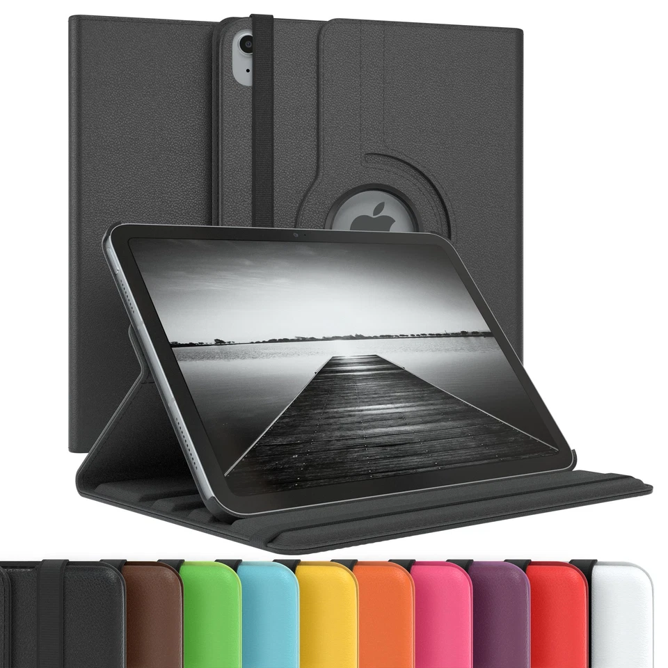 Tasche für Apple iPad Smart Case Schutz Hülle Etui Tasche Bumper Flip Cover 360° - Bild 1 von 4